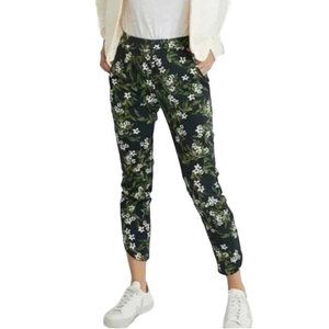 Marine Layer S Womens Allison Pant Navy Floral Pull On